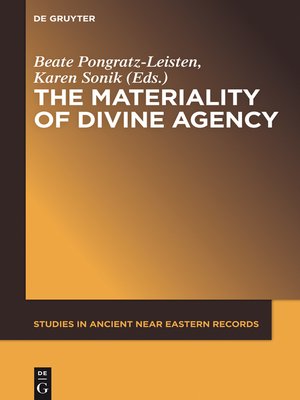 cover image of The Materiality of Divine Agency
